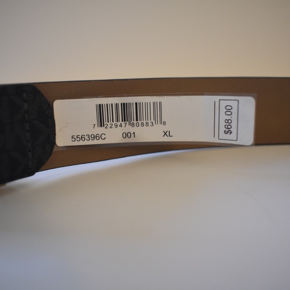 NWT Michael Kors Women\'s XL MK Logo Belt main image 5
